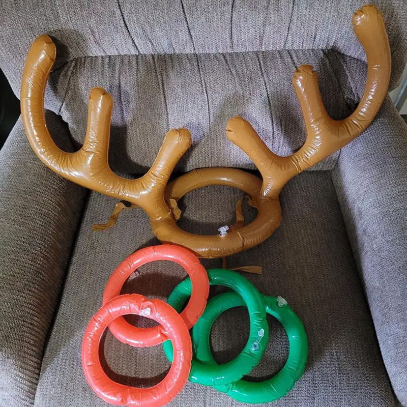 1/3/5set Christmas Game Inflat - Reindeer Antlers Headband avaliação e preço