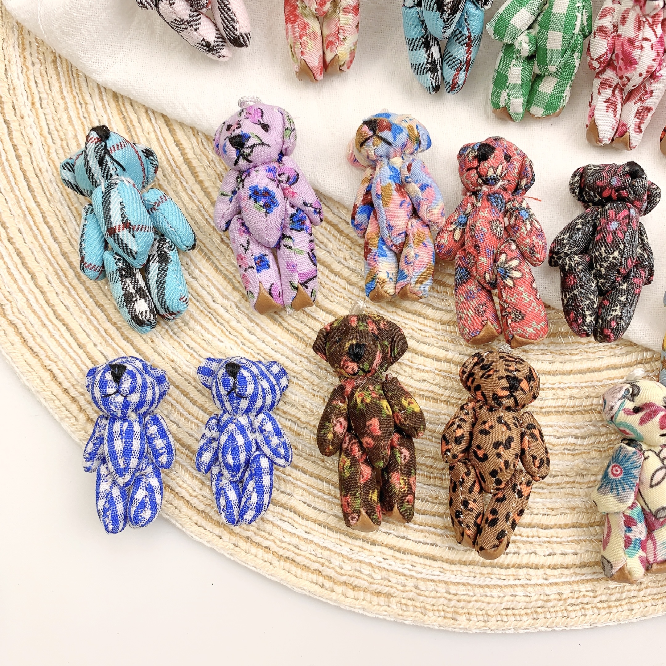 10pcs Mini Joint Bears Plush K - Christmas Throw Blanket avaliação e preço