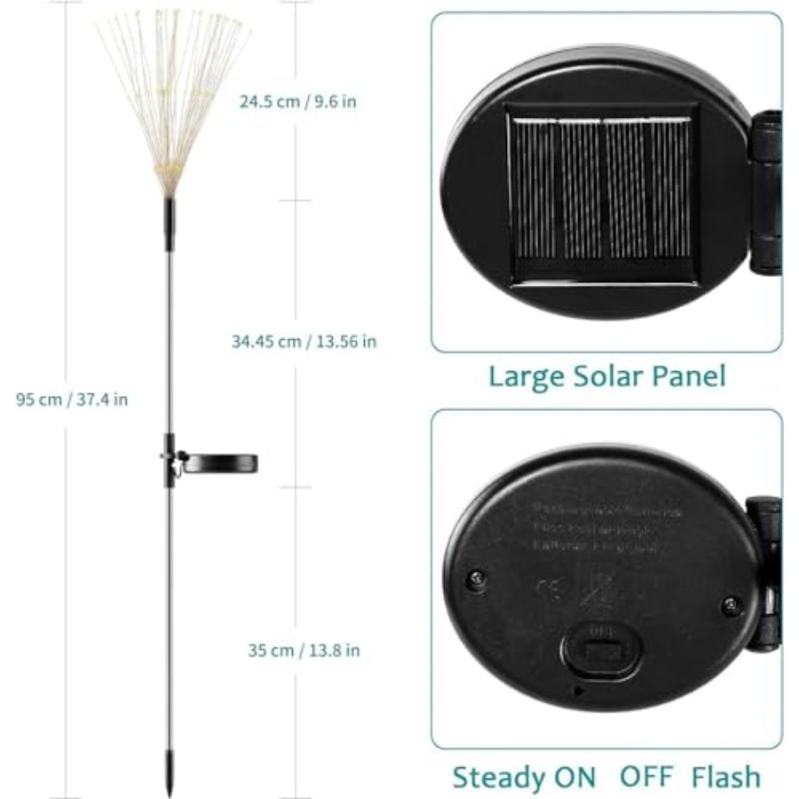 Solar Firework Lights, Lightin - Christmas Lights Outdoor avaliação e preço