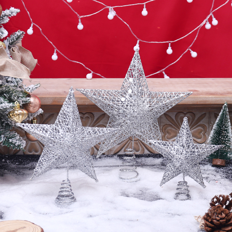 Glitter Christmas Tree Topper  - Star Tree Topper avaliação e preço